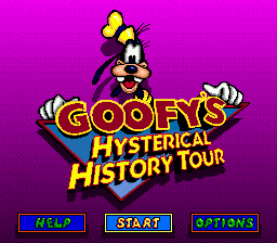 Goofy's Hysterical History Tour